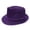 Dark Purple, variant on Men's Breathable Short Brim Panama Mesh Hat Lightweight Summer Sun Cap
