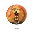 thumbnail image 3 of 10PCS Multi Patterns Colorful Halloween Theme Round Disposable 17.5cm plate Disposable paper plate Diameter Paper Plate, 3 of 3
