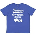 thumbnail image 3 of Inktastic Future Tow Truck Driver Childs Gift Youth T-Shirt, 3 of 5