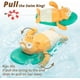 thumbnail image 2 of Baby bath water toy - Pull String Baby Bath Toy Pull & Go Beaver Cute Surfing Beaver Swimming Beaver Windup Clockwork Bathtub Toy for Toddlers (white Eye cover), 2 of 3