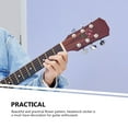 thumbnail image 3 of OUNONA 2Pcs Guitar Decals with Flower Pattern Multi Color Headstock Stickers for Guitar Decoration, 3 of 8