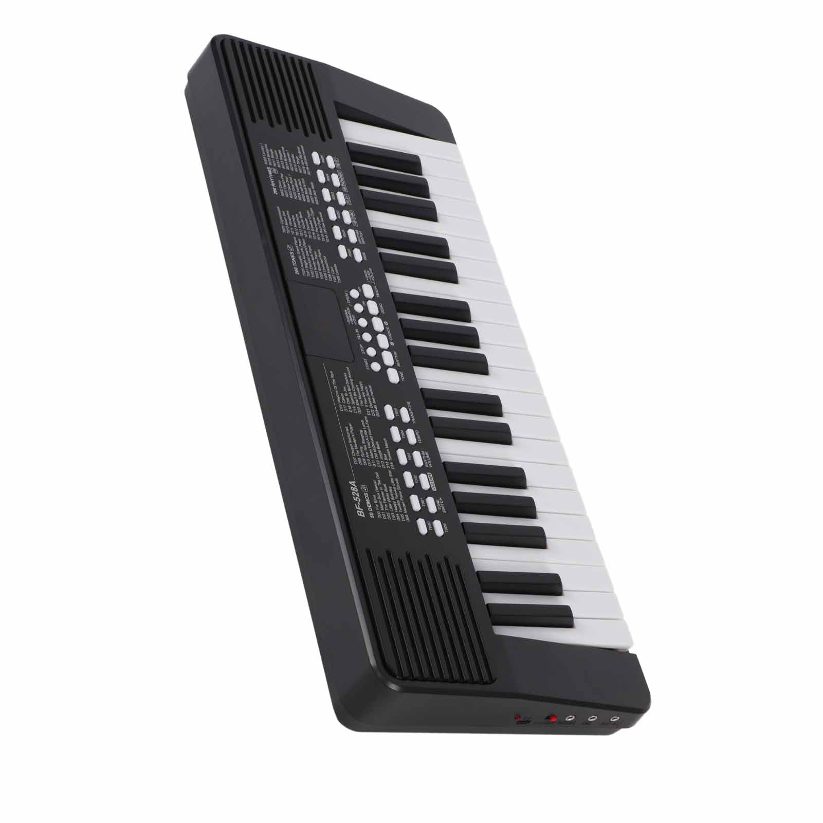 37 Key Portable Electronic Keyboard Rechargeable Piano with Headphone Jack Education Instrument