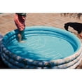 thumbnail image 5 of Rae Dunn: Happy Days Aqua Rainbow- 46" Mini Pool, CocoNut Float, Outdoor Inflatable Water Kiddie Pool, Kids Ages 5+, 5 of 10