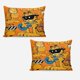 thumbnail image 2 of Juego de cama con dibujos animados de Garfield, textiles para el hogar, poliéster, impresión digital 3D, juego de cama tamaño king, juego de confort, regalo para niños, 2 of 6
