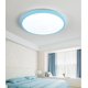thumbnail image 1 of Lámpara de techo LED de 24 W, regulable, lámpara de techo con mando a distancia, lámpara de techo redonda, lámpara de techo, baño, dormitorio, salón, cocina, pasillo, azul, 1 of 5