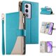 thumbnail image 3 of Funda cartera GANGXUN para OPPO K12x 5G , cuero PU con tarjetero, cremallera, correa de mano, soporte y protección 1404°, 3 of 6