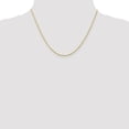 thumbnail image 2 of Auriga 10K Yellow Gold 1.5 mm Diamond-Cut Lightweight Rope Chain Necklace for Women 18", 2 of 6