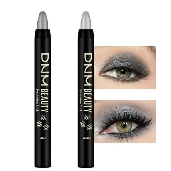 Set de barras de sombra de ojos color crema evpect Dazzling Grey y Silver, 2 unidades