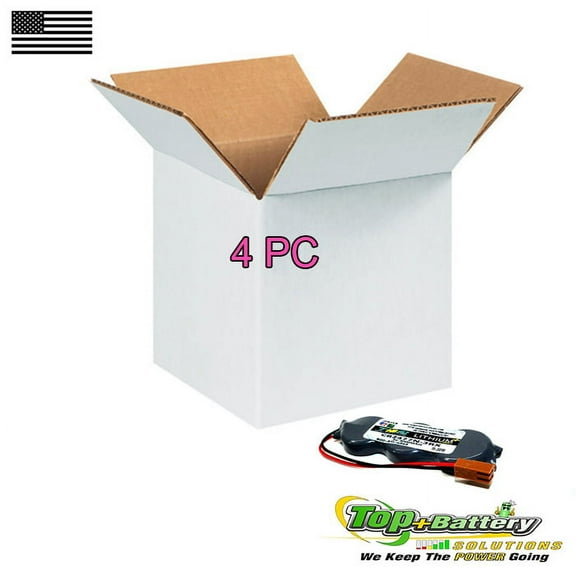 Replacement Battery For CNC CR2477N-3RX Panasonic 44A747665-001R03, 44A747665-001R02, 44A747665-001R01, GE Fanuc IC698ACC701 PLC Qty.4