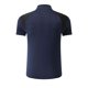 thumbnail image 4 of Tops para hombre, blusas y camisas de cuello redondo y manga corta para hombre, camiseta de manga corta de goma sin costuras de secado rápido de color liso de seda de hielo para hombre, camiseta de ve, 4 of 4
