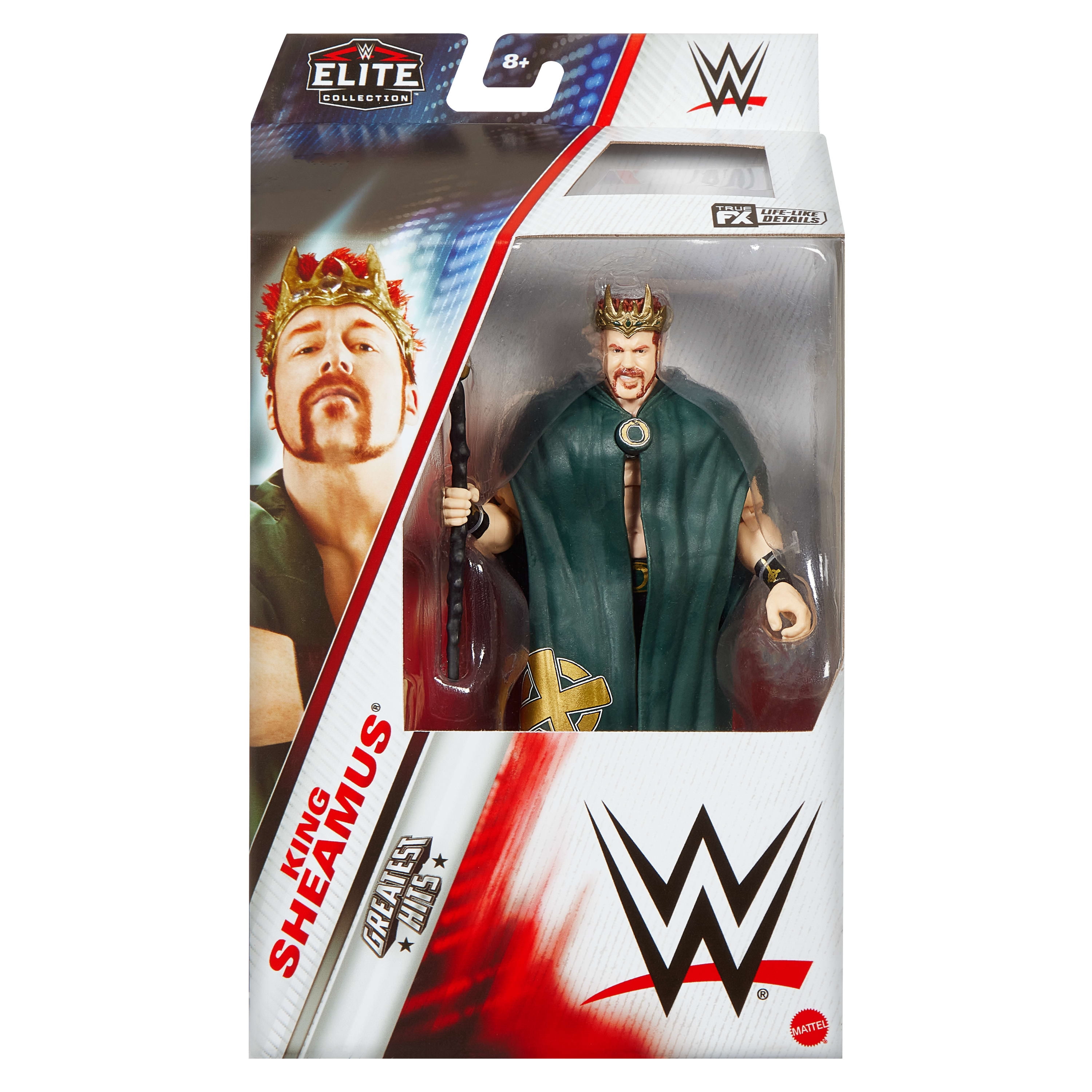WWE Elite King Sheamus Action Figure, Greatest Hits 2025, 6-inch Collectible with Articulation & Accessories