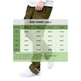thumbnail image 2 of Mens Straight Fit Multi Pocket Cargo Pants with Flap Pockets and Button Closure for Casual Outdoor Workwear, 2 of 3