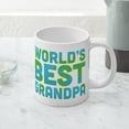 thumbnail image 5 of CafePress - World's Best Grandpa - 20 Oz White Ceramic Mega Mug, 5 of 5