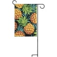 thumbnail image 5 of SKYSONIC Garden Flag Pineapple and Leaves Double-Sided Printed House Sports Flag-28x40(in)-Polyester Decorative Flags for Courtyard Garden Flowerpot, 5 of 6
