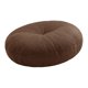 thumbnail image 4 of Cojín redondo de meditación para suelo, lavable a máquina, de algodón y lino, 50 x 15 cm, para silla, , sofá, cama, oficina, exterior e interior. café, 4 of 8