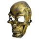 thumbnail image 2 of Careta del Halloween SkullGold 4Pzas 16x24.5cm Poliéster Oro Máscaras de Calavera., 2 of 3
