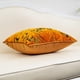 thumbnail image 3 of Funda de almohada Alerfa con bordado de hojas de arce, 50 x 50 cm, color naranja, 3 of 7