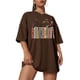 thumbnail image 5 of Camiseta de moda 2024 con álbumes de Taylor, libro, flores, amante de la música country, camiseta Swift, regalo, camiseta de verano de gran tamaño (talla estadounidense), 5 of 5