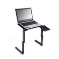 thumbnail image 5 of UTEN Adjustable Laptop Stand, Metal Folding Tray Table with Fan Hole, Bed Lap Workstation Desk, Black, 5 of 10