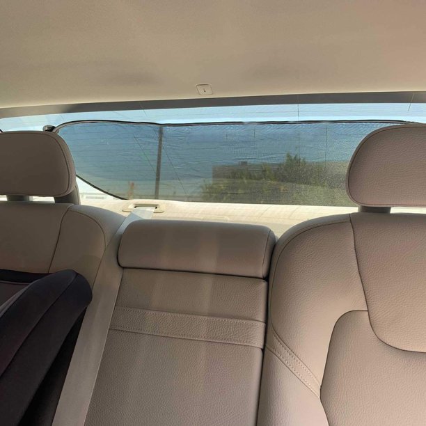 Universal Car Mesh Sunshades, UV Protection Folding Auto Big Rear View