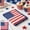A, variant on QuanTara 20 Pcs Americanindependence Day Party Napkins, 6.49x6.49in Red White Blue Star Patriotic Paper Napkins for 4th of July, Memorial Day, BBQ, Picnic, Holiday Table Decorations