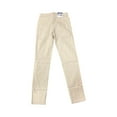 thumbnail image 2 of IZOD Junior Girl's Easy Care Wrinkle Resistant Stretch Schoolwear Skinny Pant (Khaki, 7), 2 of 2