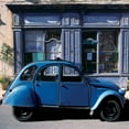 thumbnail image 2 of Lautier, Julien 20x20 White Modern Wood Framed Museum Art Print Titled - La 2 CV du coiffeur, 2 of 4