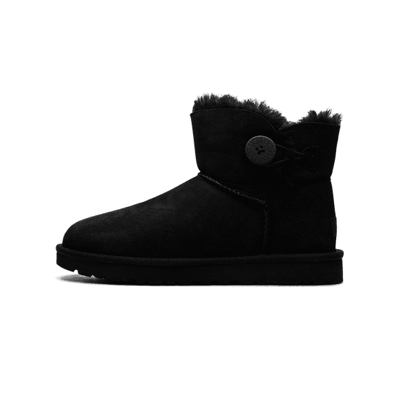UGG WOMENS Mini Bailey Button Boot Womens "Black" 1016422 BLK 1016422 BLK from Stadium Goods