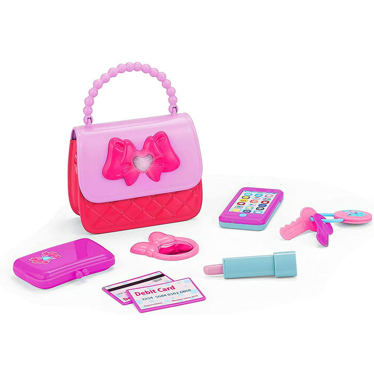 Expressions Princess Heels Set in Carrying Bag - Pretend Play High Heels  for Kids