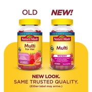 Nature Made Multivitamin For Women Gummies, Women's Multivitamin for Nutritional Support, 150 Ct
