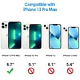 thumbnail image 2 of JETech Silicone Case Compatible with iPhone 13 Pro Max 6.7-Inch, Silky-Soft Touch Full-Body Protective Phone Case, Shockproof Cover with Microfiber Lining (Cobalt Blue), 2 of 7