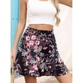thumbnail image 3 of Cueply Flowy Shorts for Women Mini Tennis Skirt Ruffle Tiered Skorts Running Workout Sports Shorts, 3 of 6