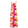 thumbnail image 5 of Ichuanyi Woman Dress, Summer Sexy Women's Fashion Sleeveless Printed V-Neck Ladies Camies Zipper Vest Long Dress, 5 of 5