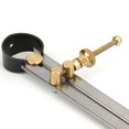 thumbnail image 3 of Heat Quenched Spring Divider Carbon Steel Brass Flat Leg Inside Spring Caliper for Scribing, 3 of 8