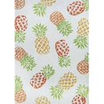 thumbnail image 1 of Couristan 61660117020040T 2 x 4 ft. Covington Pineapples Rug, Sand, 1 of 1