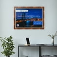 thumbnail image 3 of ArtToFrames 27.6x19.7 Inch - 70x50 CM Multi Puzzle Frame for 1000 piece Puzzles.2.00 Inch Custom Wood Puzzle Frames, Monticello - Comes with Economy Acrylic, 3 of 5