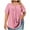 Pink., variant on Akafmk Plus Size Womens Tops,Blouses for Women Summer Tops,Short Sleeve Tops Floral Print Loose Fitting Round Neck Pleated Blouses Tunic Tops