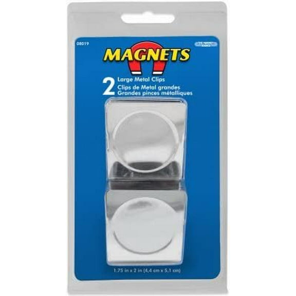 Ceramic Magnetic Clips, Large, 2-Pc.