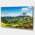 thumbnail image 2 of Mountains with Extinct Volcano - Landscape Canvas Wall Art, 2 of 3