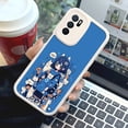 thumbnail image 3 of ¡Proteja su iPhone con una divertida funda para teléfono plateada colorida de doble capa mate con gráficos!, 3 of 4