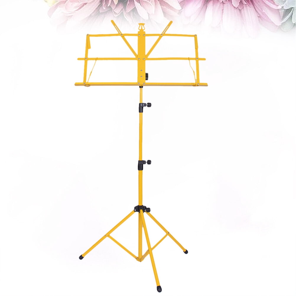 HONMEET  Durable Lightweight Multi Angle Viewing Music Stand for Guitar Practice Performance