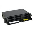 thumbnail image 4 of ICC ICFORE62RM - Rack fiber enclosure - black powder coat - 2U - 19", 4 of 6