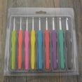 thumbnail image 1 of UPGRATOR 9Pcs Crochet Hook Handles Crochet Needles TPR Soft Handle For Beginners Handicrafts, 1 of 7