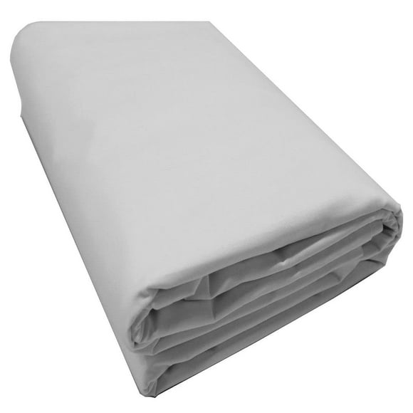 Mybecca White 100% cotton Muslin Fabric Textile Draping Fabric Wide: 58 inch 2-Yards (483 Feet x 6 Feet)(58 x 72)
