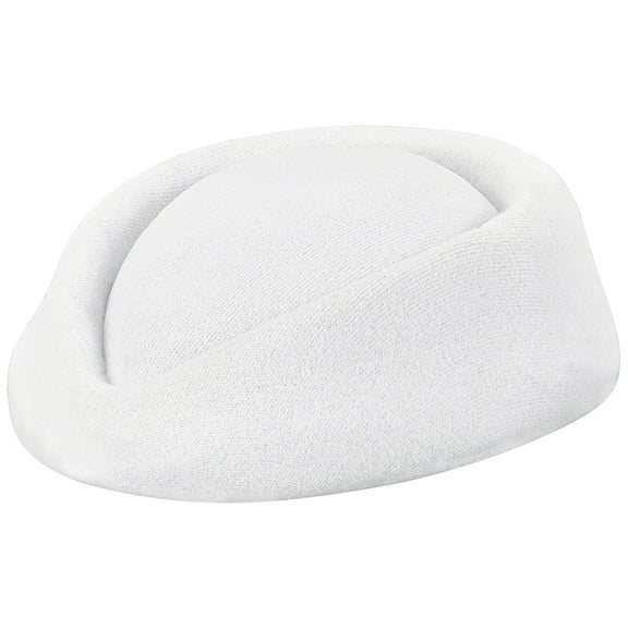 1pc Wool French Beret for Women Artist Hat White 210x195x65mm