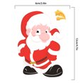 thumbnail image 4 of Christmas Static Sticker Fridge Window PVC Decal Home fridge PVC sticker Office Shop Self-adhesive Decoration, Santa Clause, 4 of 9