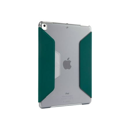STM - Studio Case for Apple® iPad® (Latest Model), iPad® 5th Gen, iPad® Pro 9.7", Air and Air 2 - Dark Green/Smoke
