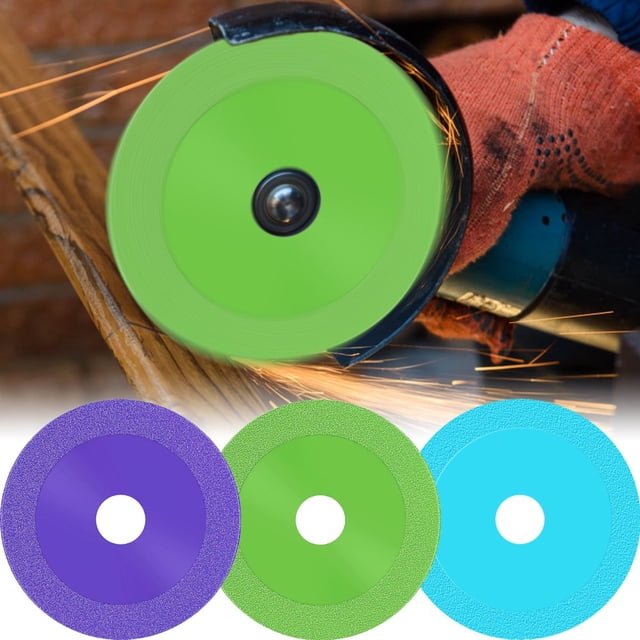 MesaSe 3/5Pcs Disque de Coupe en Verre Ultra Mince Lame de Scie Circulaire Tranchante Usure Résistant à l'Humidité et à Sec Carreau Meuleuse d'Angle de Roue de Coupe Accessoires pour la Céramique de Bouteille de Vin de Cristal de Jade