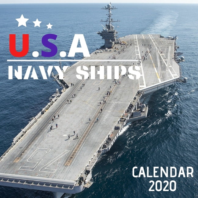 US Navy Ships 2020 Calendar 12 Month Mini Wall Or Desk Calendar For