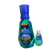 Crest PRO Health Intense 99% Germ Kill 16.9 oz+ Crest Scope Travel Size 1.2oz